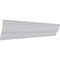 Ekena Millwork 7 1/8"H x 3 1/4"P x 7 3/4"F x 94 1/2"L Milton Smooth Crown Moulding MLD07X03X08MI - alternate 2